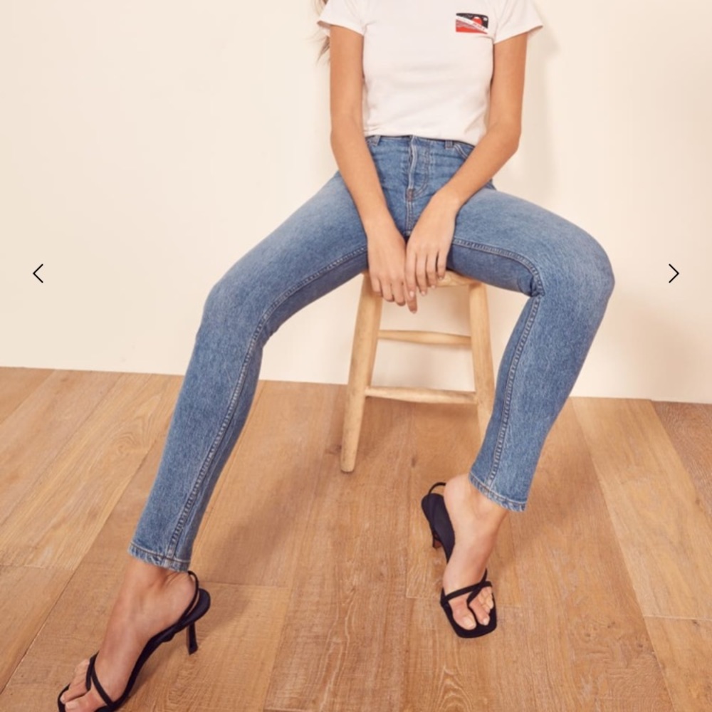 NWT REFORMATION HIGH & SKINNY JEAN